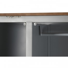 Armadio Home ESPRIT Container Blu cielo Metallo 112 x 46 x 174 cm