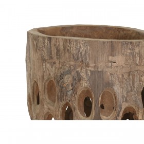 Vaso Home ESPRIT Naturale Teca 30 x 30 x 75 cm 30 x 31 x 76,5 cm