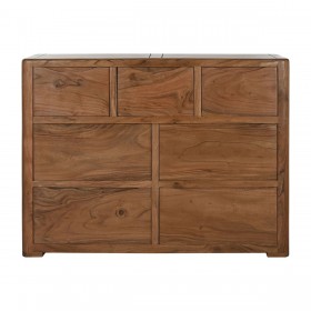 Cassettiera Home ESPRIT Marrone 120 x 40 x 90 cm