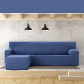 Rivestimento per chaise longue a braccio corto sinistra Eysa JAZ Azzurro 120 x 120 x 360 cm