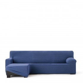 Rivestimento per chaise longue a braccio corto sinistra Eysa JAZ Azzurro 120 x 120 x 360 cm