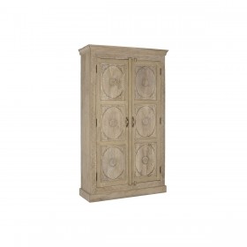 Armadio Home ESPRIT Naturale Legno di mango 125 x 43 x 214 cm