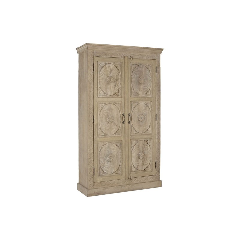 Armadio Home ESPRIT Naturale Legno di mango 125 x 43 x 214 cm