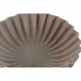 Centrotavola Home ESPRIT Beige Città 28 x 28 x 8,5 cm