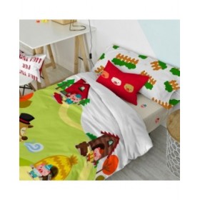 Copripiumone a sacco HappyFriday MR FOX Multicolore 28 x 4 x 38 cm