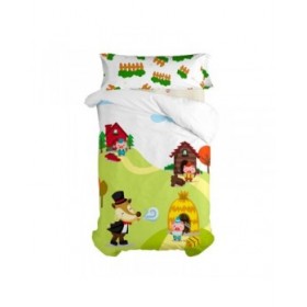 Copripiumone a sacco HappyFriday MR FOX Multicolore 28 x 4 x 38 cm