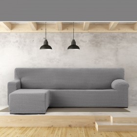 Rivestimento per chaise longue a braccio corto sinistra Eysa JAZ Grigio 120 x 120 x 360 cm