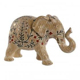 Statua Decorativa Home ESPRIT Multicolore Elefante 32,5 x 12,5 x 21 cm