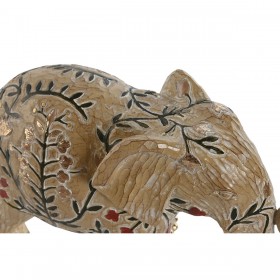 Statua Decorativa Home ESPRIT Multicolore Elefante 32,5 x 12,5 x 21 cm