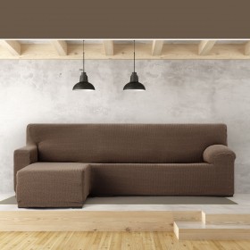 Rivestimento per chaise longue a braccio corto sinistra Eysa JAZ Marrone 120 x 120 x 360 cm
