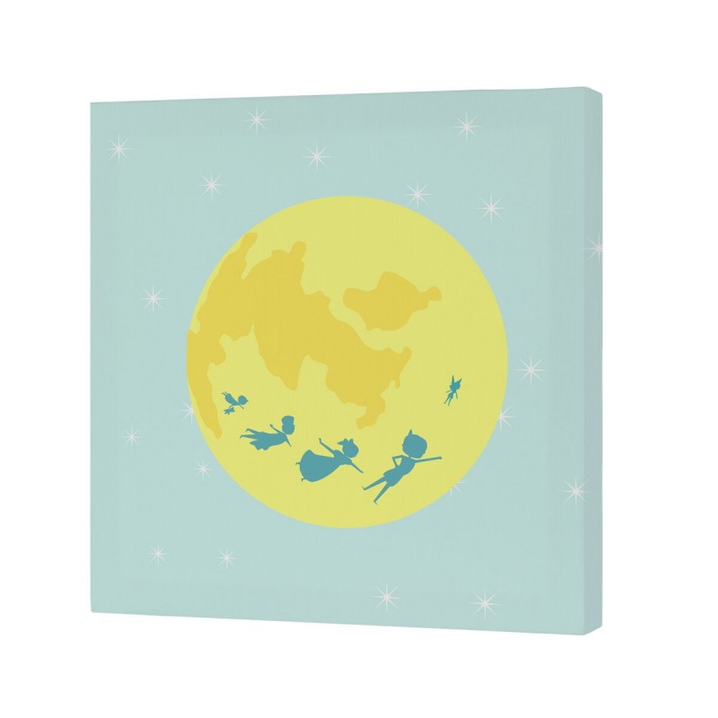 Tela HappyFriday Mr Box Flying boy  Multicolore 27 x 27 cm