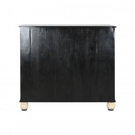 Cassettiera Home ESPRIT Nero 111 x 51 x 99 cm
