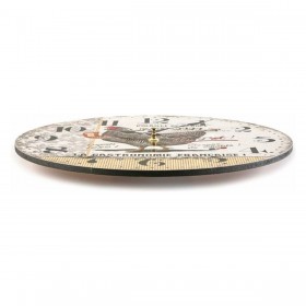Orologio da Parete Versa Gallina Plastica (5 x 28 x 28 cm)