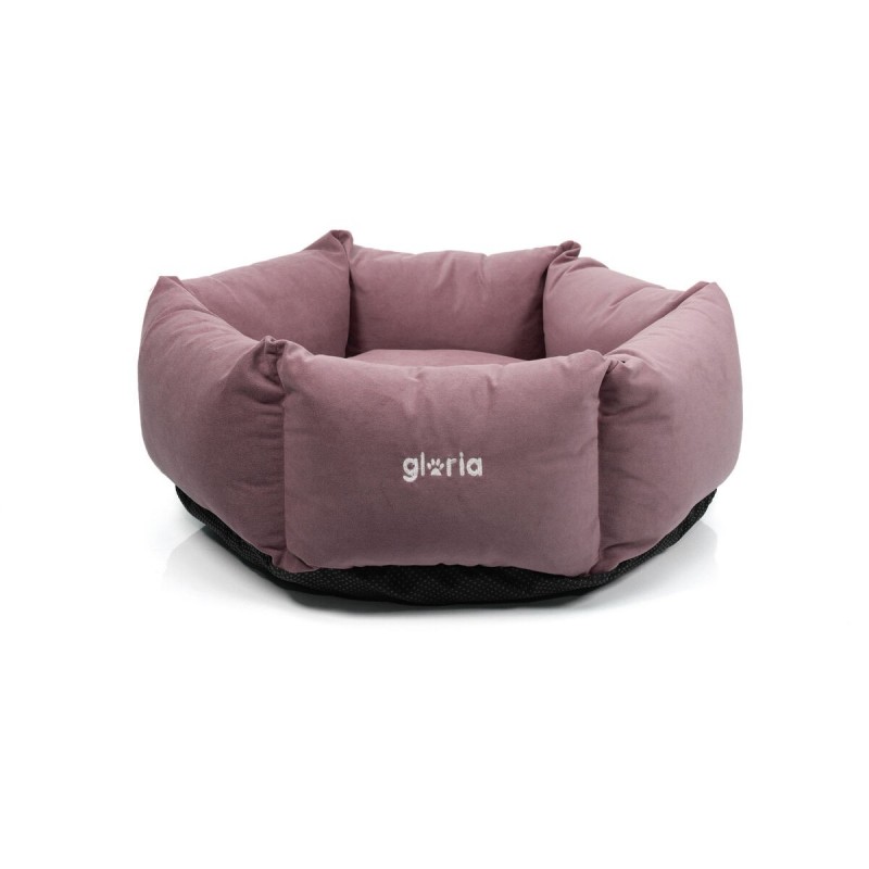 Cuccia per Cani Gloria Hondarribia Rosa 60 x 60 cm Esagonale