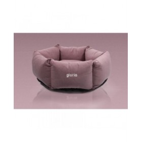Cuccia per Cani Gloria Hondarribia Rosa 60 x 60 cm Esagonale