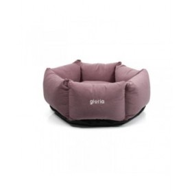 Cuccia per Cani Gloria Hondarribia Rosa 75 x 75 cm Esagonale