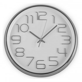 Orologio da Parete Versa Plastica (4,5 x 30 x 30 cm)