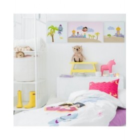 Tela HappyFriday Mr Fox Magic rug Multicolore 27 x 54 cm