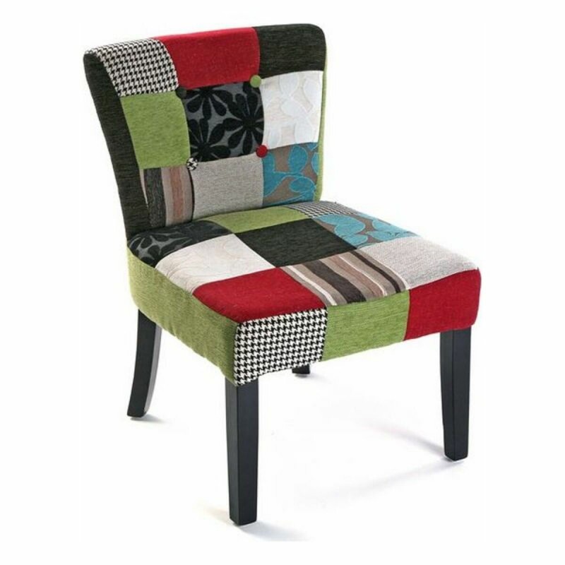 Poltrona Versa Patchwork  Poliestere (64 x 73 x 50 cm)