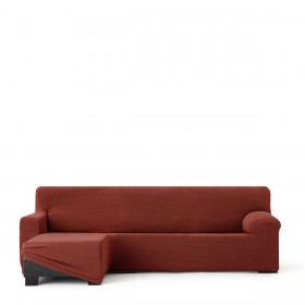 Rivestimento per chaise longue a braccio corto sinistra Eysa JAZ Rosso Scuro 120 x 120 x 360 cm
