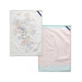 Panno da Cucina HappyFriday Floral Branch Multicolore 70 x 50 cm (2 Unità)