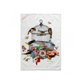 Panno da Cucina HappyFriday Hanging Garden  Multicolore 70 x 50 cm (2 Unità)