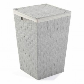 Cesto per i Panni Sporchi Versa Tessile (33 x 52 x 33 cm)