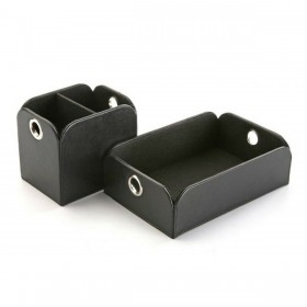 Organiseur Versa 15615681 Nero Metallo 9,5 x 10,5 x 12 cm