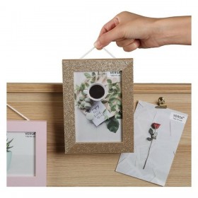 Cornice Portafoto Versa VS-10830916 Legno MDF 2,5 x 25 x 68 cm (x4)