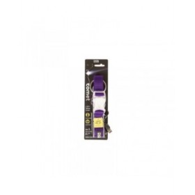 Collare per Cani Dog Gone Smart Viola L Luce