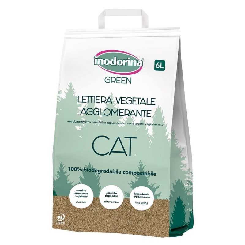 Sabbia per Gatti Inodorina Senza profumo 6 L