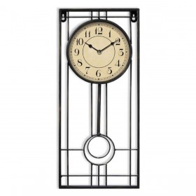 Orologio da Parete Versa Metallo (4,5 x 45 x 20 cm)