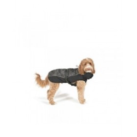 Cappotto per Cani Dog Gone Smart Nero 35 cm