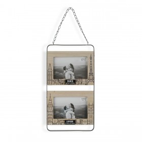 Portafoto Versa Legno 1 x 19,5 x 35,5 cm Ciondolo