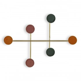 Appendiabiti Colors Metallo Legno MDF