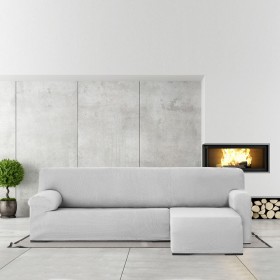 Rivestimento per chaise longue braccio corto destro Eysa ULISES Grigio Perla 110 x 110 x 310 cm