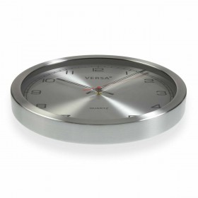 Orologio da Parete Versa Alluminio (4,1 x 35 x 35 cm)
