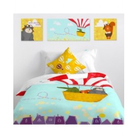 Tela HappyFriday BALENO TEEN Multicolore 28 x 3 x 28 cm