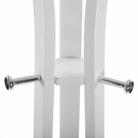 Appendiabiti Versa Bianco Metallo (58 x 175 x 58 cm)