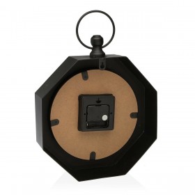Orologio da Parete Versa bLACK Metallo (28 x 8 x 40 cm)