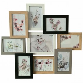 Cornice Portafoto Versa 9 V Legno MDF (3 x 47,2 x 46,5 cm)