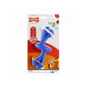 Osso Nylabone Azzurro Bacon L