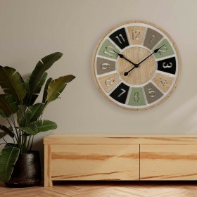 Orologio da Parete Versa Legno MDF Legno MDF/Vetro (4,5 x 60 x 60 cm)