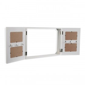 Armadietto portachiavi Versa   Nero Legno (8,5 x 33 x 46 cm)