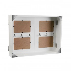 Armadietto portachiavi Versa   Nero Legno (8,5 x 33 x 46 cm)