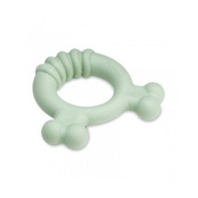 Giocattolo da mordere per cani Nylabone SENSORY TACTILE RING Verde Burro Di Arachidi Pollo S