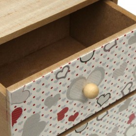 Scatola-Portagioie Versa Cuori (12 x 25 x 16 cm)
