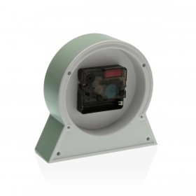 Orologio-Sveglia Versa Franki Grigio Verde Plastica 4,4 x 14,5 x 13,7 cm
