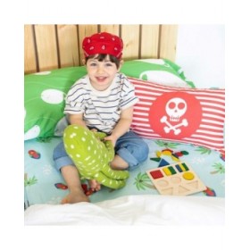 Fodera per cuscino HappyFriday Pirate Multicolore 50 x 30 cm