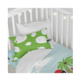 Set di copripiumino HappyFriday Happynois Pirata Multicolore Culla Neonato 2 Pezzi